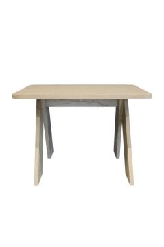 Dorpek Sora Ofis Sehpası Orta Sehpa Rota - Traverten