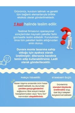 Dorpek Cercei Led Li Işıklı Tv Ünitesi 180 Cm -beyaz, Modern, Şık, Geniş, Fonksiyonel Tasarım - Tv Sehpası