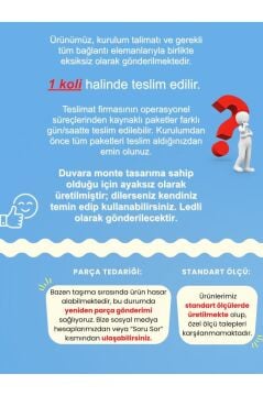 Dorpek Cercei Led Li Işıklı Tv Ünitesi 180 Cm - Kumtaşı Renk, Modern, Geniş, Raflı Tasarım - Tv Sehpası