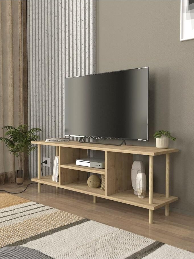 TV Sehpası Safir – Kolay Kurulum, Modern Tasarım, Dayanıklı TV Ünitesi | Tamira