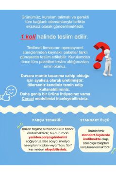 Dorpek Jorah Tv Sehpası 135 Cm Beyaz - Duvara Monte – Dayanıklı & Modern Tasarım - Kolay Montaj Kurulum