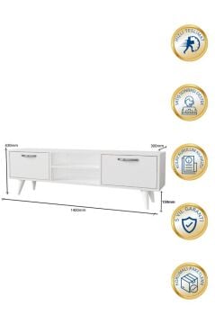 Dorpek Dale Tv Sehpası Beyaz