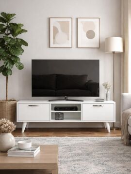 Dorpek Dale Tv Sehpası Beyaz
