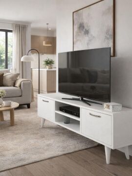 Dorpek Dale Tv Sehpası Beyaz
