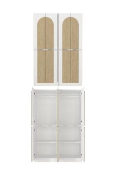4 Kapaklı Gardırop - 182 cm Y, 122 cm G - Genç Odası ve Yatak Odası Gardırop | Poy