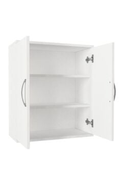 Dorpek Ravi İki Kapaklı Banyo Dolabı Beyaz