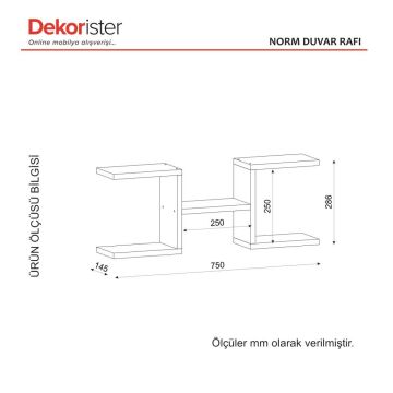 Norm Duvar Rafı