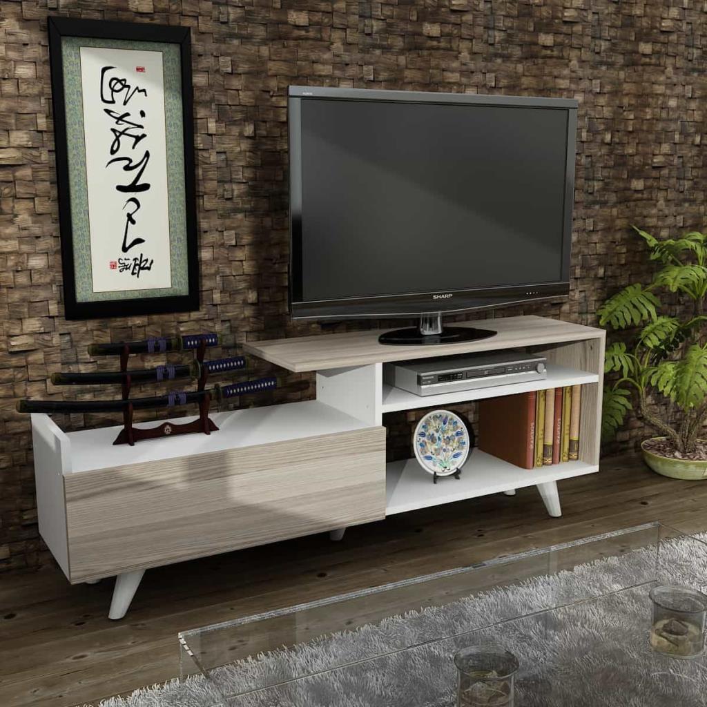 Dekorister Magnus Tv Ünitesi Beyaz-Cordoba