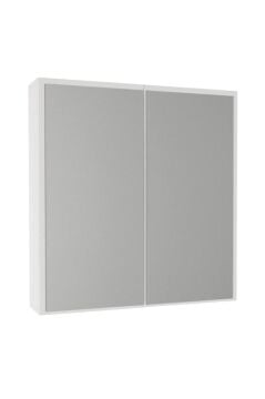 Dorpek Priya Çok Amaçlı Aynalı Banyo Dolabı Beyaz