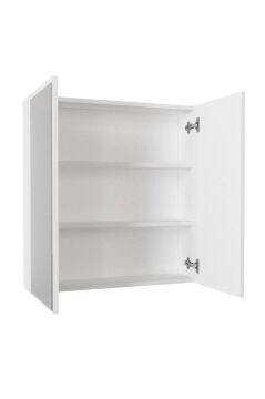 Dorpek Priya Çok Amaçlı Aynalı Banyo Dolabı Beyaz