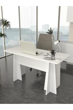 Dorpek Kula Yönetici Ofis Masası Çalışma Masası Beyaz