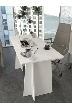 Dorpek Kula Yönetici Ofis Masası Çalışma Masası Beyaz
