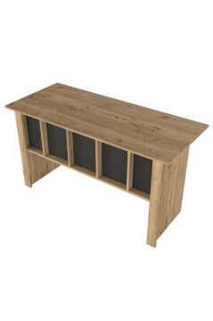 Dorpek Nika Yönetici Ofis Masası Çalışma Masası Antrasit - Sepet