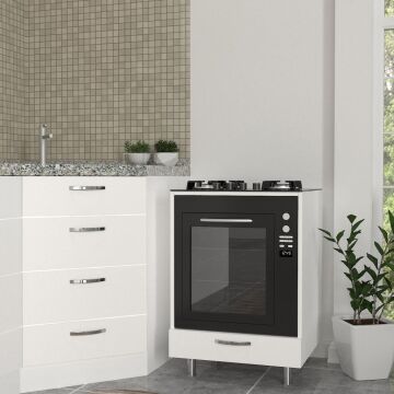 Sema Ankastre Fırın Dolabı Beyaz