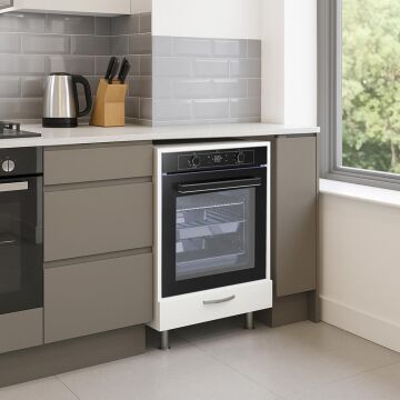 Sema Ankastre Fırın Dolabı Beyaz