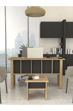 Dorpek Nika Ofis Masası Ve Ofis Sehpası Set - 2 Parça