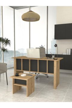 Dorpek Nika Ofis Masası Ve Ofis Sehpası Set - 2 Parça