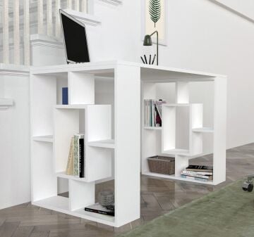 Valancia Çalışma Masası Beyaz