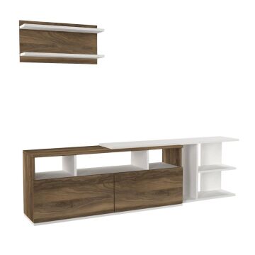 Beste Tv ünitesi Beyaz-Ceviz