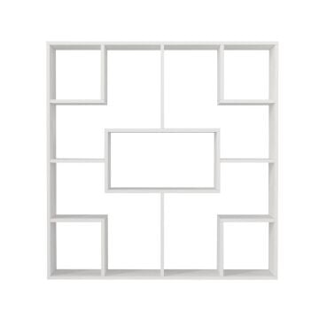 Optimist Kitaplık Beyaz