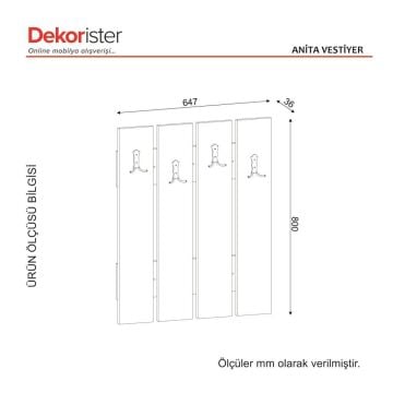 Anita Vestiyer Beyaz