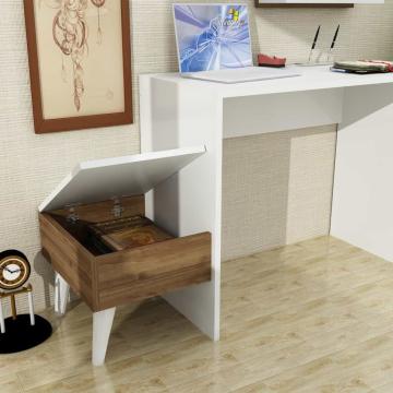 Dekorister Cospi Çalışma Masası Beyaz-Ceviz