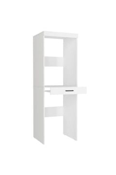 Dorpek Fika Çamaşır ve Kurutma Makinesi Dolabı – Beyaz - Çok Amaçlı Dolap - Banyo Dolabı