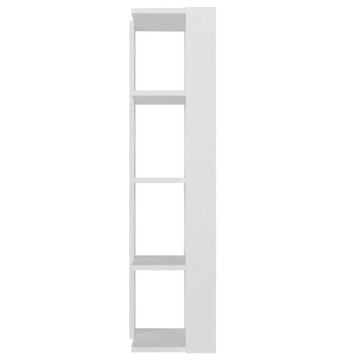 Venita Köşe Kitaplık Beyaz