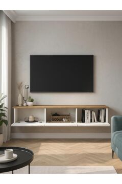 TV Ünitesi 150 cm – Minimalist, Modern ve Bohem Tv Ünitesi - Kolay Kurulum Salon Mobilyası | Bono