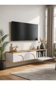 TV Ünitesi 150 cm – Minimalist, Modern ve Bohem Tv Ünitesi - Kolay Kurulum Salon Mobilyası | Bono
