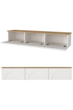 TV Ünitesi 150 cm – Minimalist, Modern ve Bohem Tv Ünitesi - Kolay Kurulum Salon Mobilyası | Bono