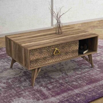 Yakamoz Orta Sehpa Ceviz