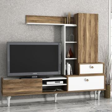 Dekorister Exclusive Destina Tv Ünitesi Beyaz-Ceviz