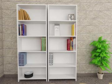 Dekorister Cansu GG 5 Raflı Kitaplık Beyaz