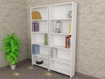 Dekorister Cansu GG 5 Raflı Kitaplık Beyaz