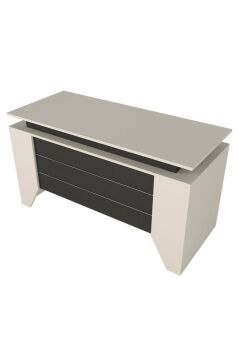 Dorpek Remida Ofis Masası Çalışma Masası Kumtaşı - Antrasit