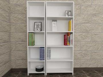 Dekorister Cansu GD 5 Raflı Kitaplık Beyaz