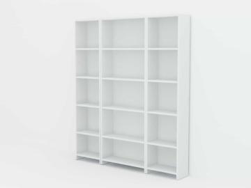 Dekorister Cansu DGD 5 Raflı Kitaplık Beyaz