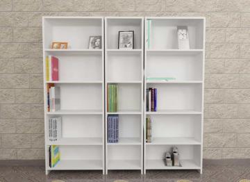 Dekorister Cansu GDG 5 Raflı Kitaplık Beyaz