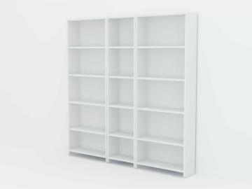 Dekorister Cansu GDG 5 Raflı Kitaplık Beyaz