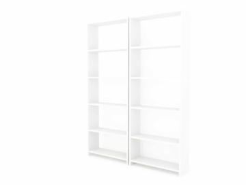 Dekorister Göksu GG 5 Raflı Kitaplık Beyaz