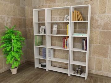 Dekorister Göksu DGD 5 Raflı Kitaplık Beyaz